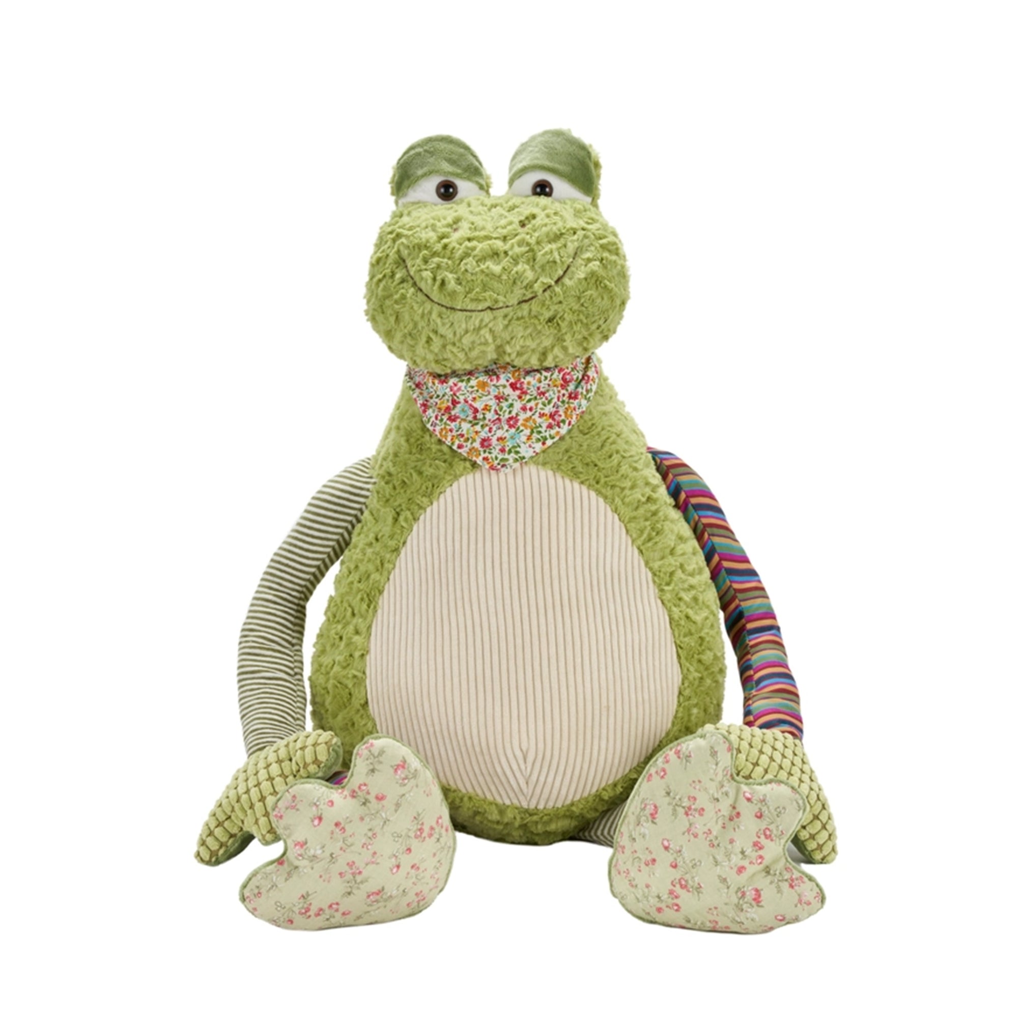 Fred the Green Frog Plush Animal