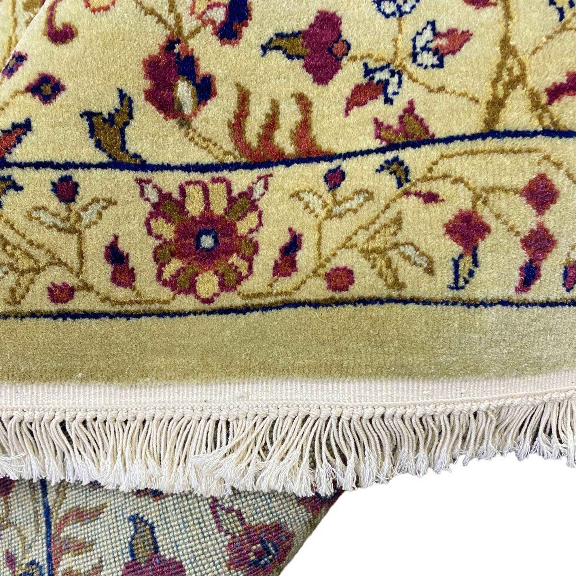 Indian 5'6" x 8'6" Modern Transitional Wool Rug