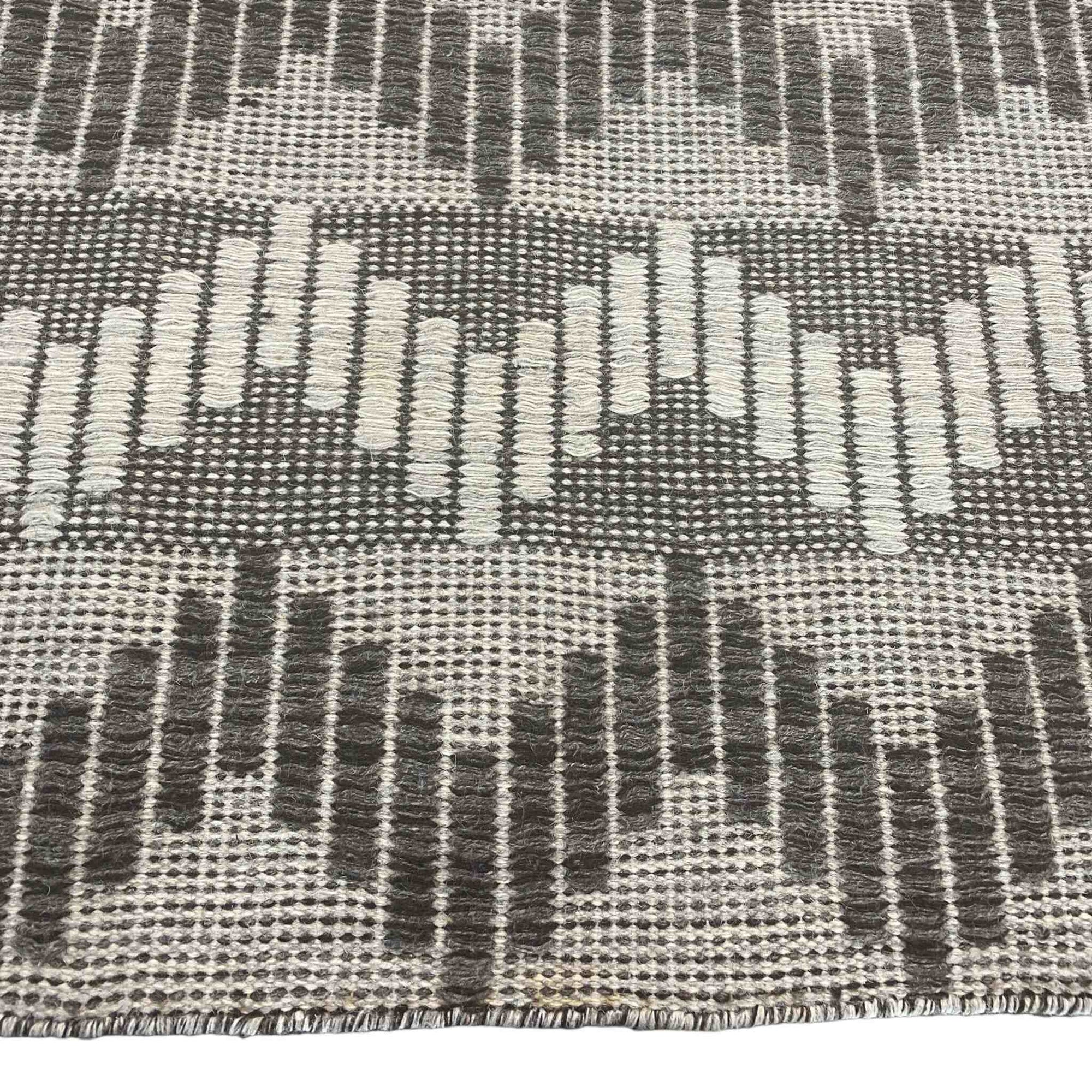 Indian 8' x 10' Modern Transitional Wool Rug