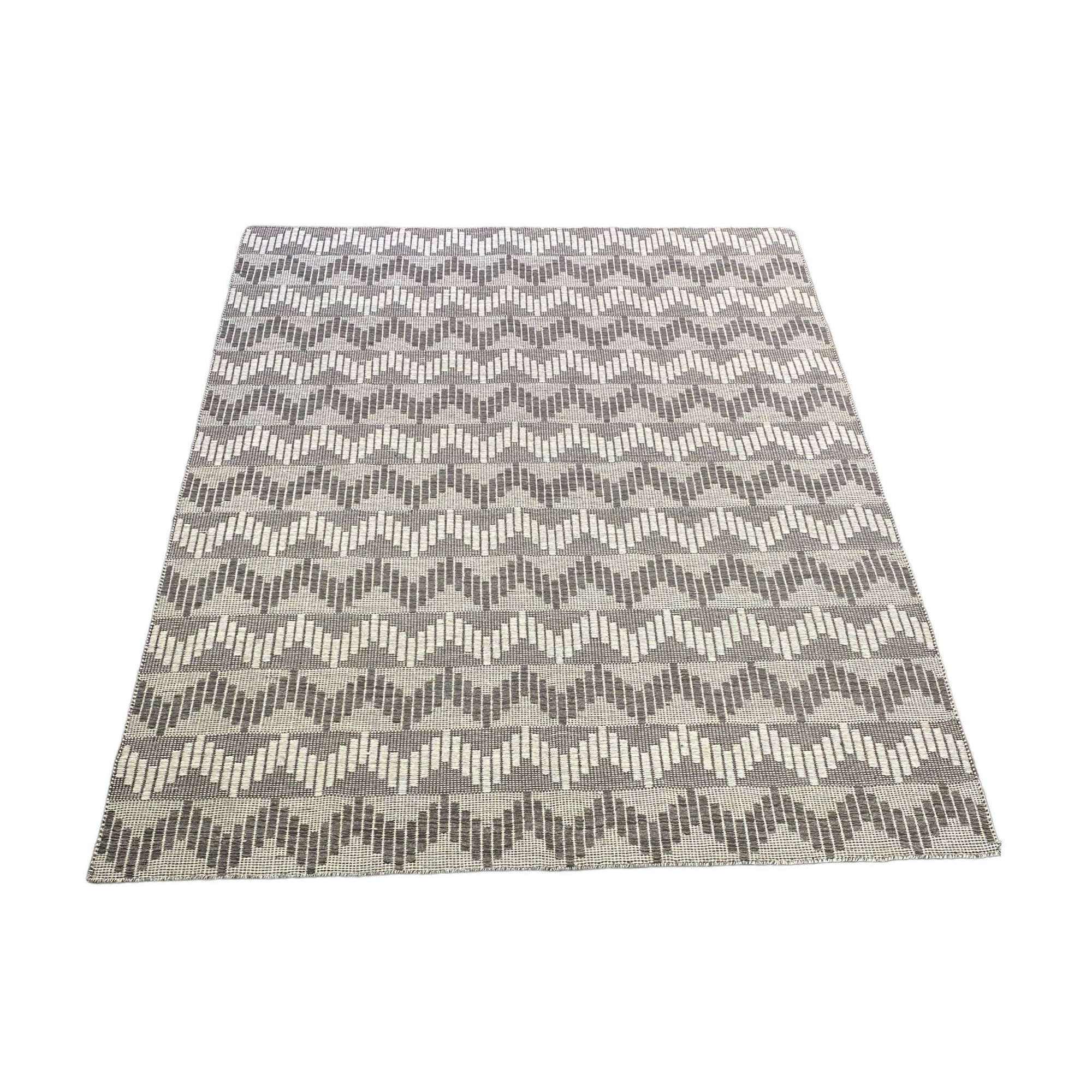 Indian 8' x 10' Modern Transitional Wool Rug